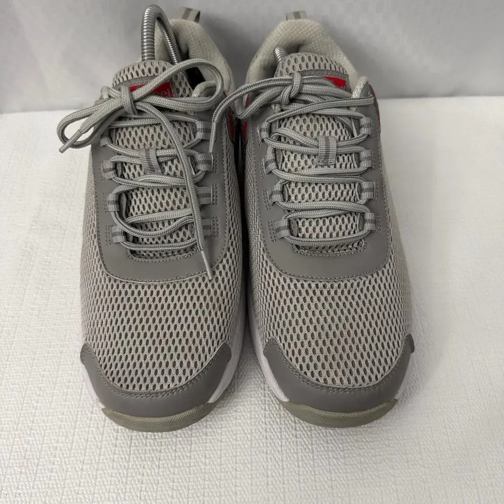 Orthofeet Edgewater Stretch Athletic Shoes Men's Size 9.5 2E Gray Orthopedic